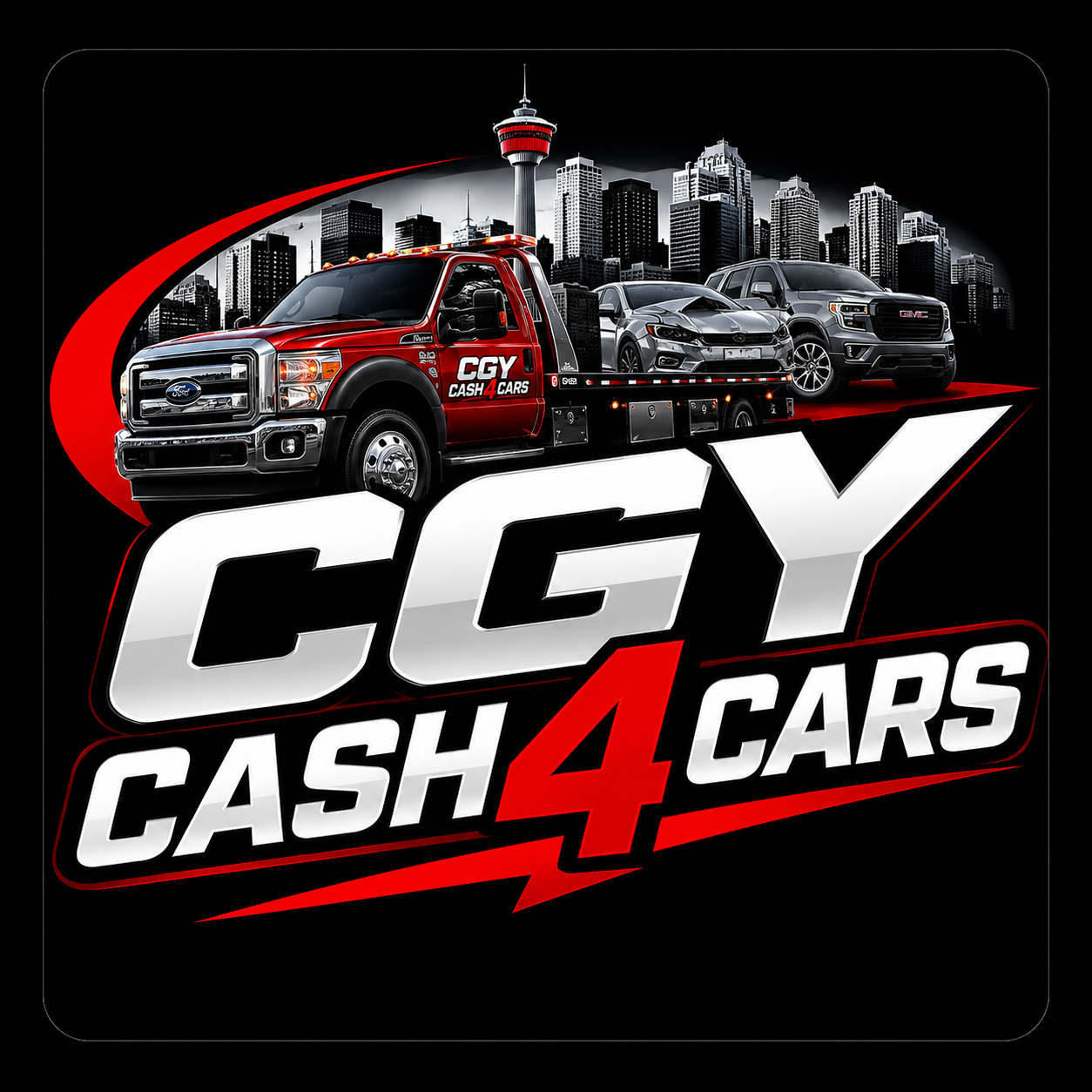 CGY Cash 4 Cars Calgary logo